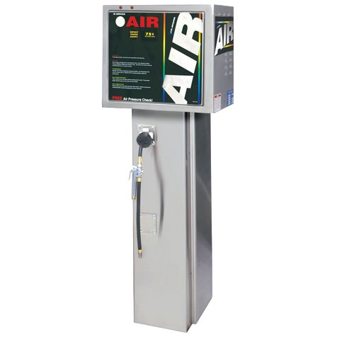 Air machine on pedestal